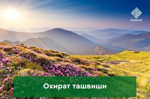 Имкониятлар охират учун заҳира бўлсин!